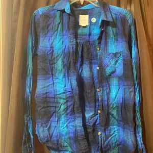 Blue flannel